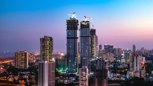 Mumbai skyline- Wadala, Sewri, Lalbaug